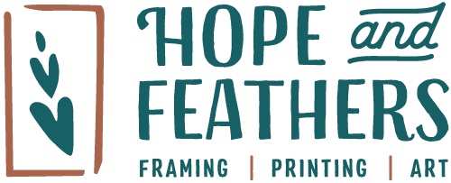 Hope & Feathers - Framing and Printing