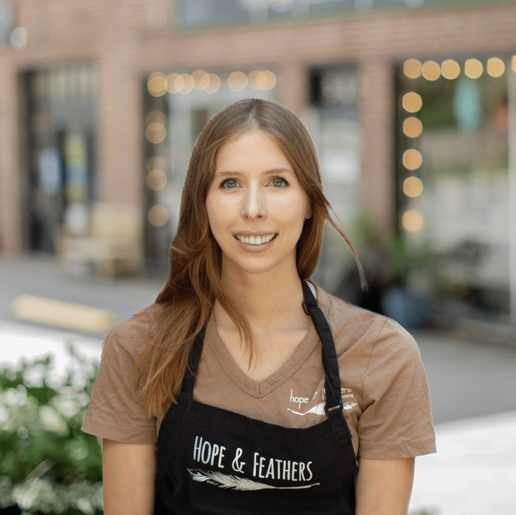 Katie is a staff member at Hope and Feathers, Framing and Printing in Northampton MA
